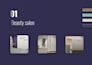 design a modern beauty salon interior with 3d renderings